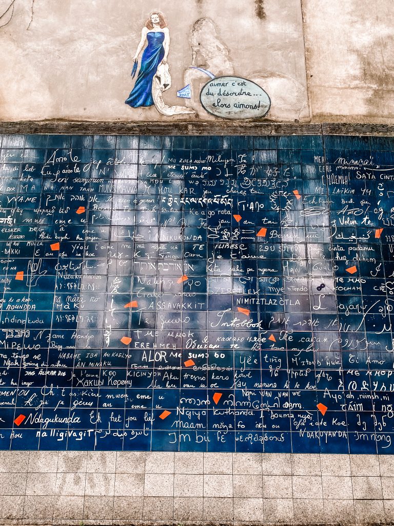 Wall of love, Paryż