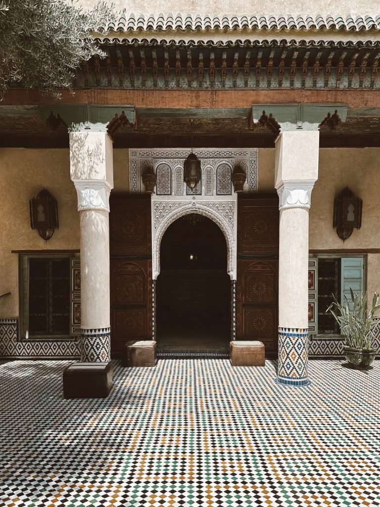 Marrakech plan zwiedzania