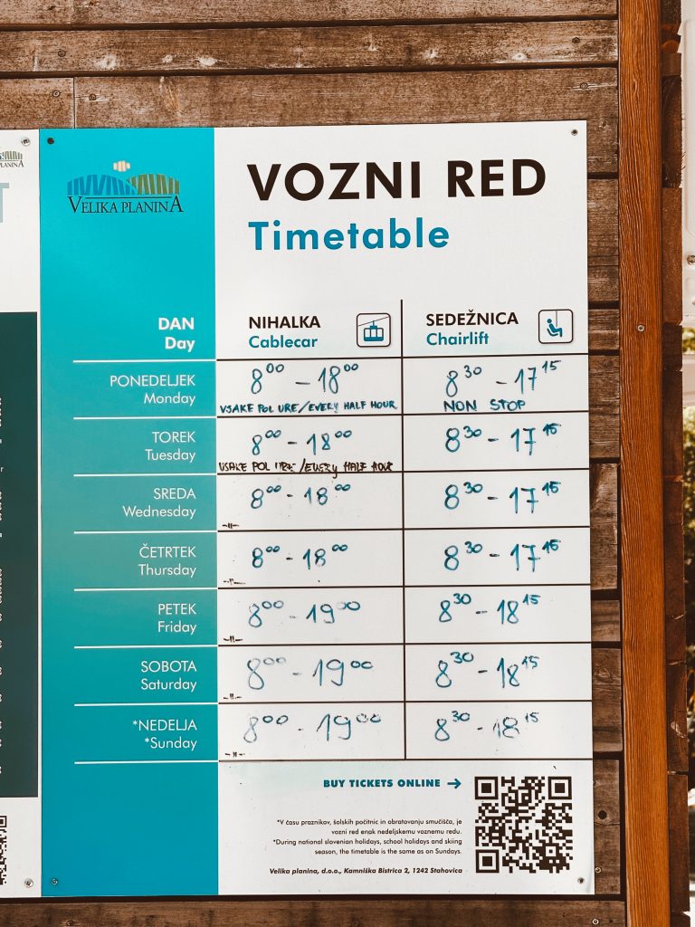 Słowenia plan zwiedzania