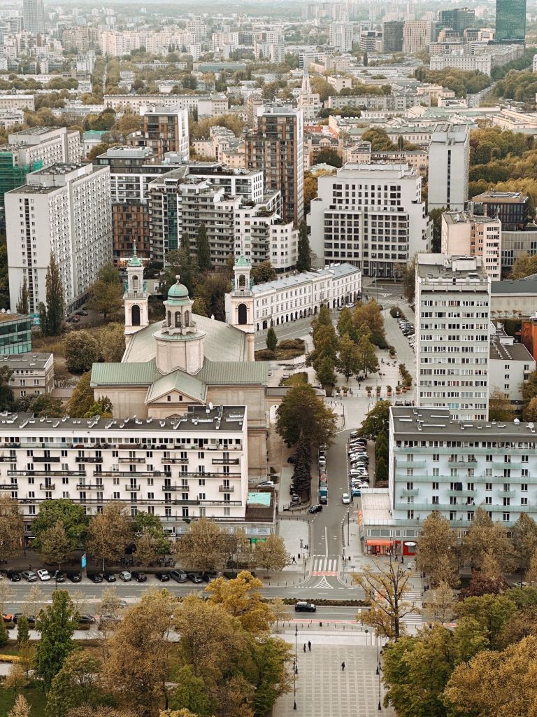 Warszawa plan zwiedzania
